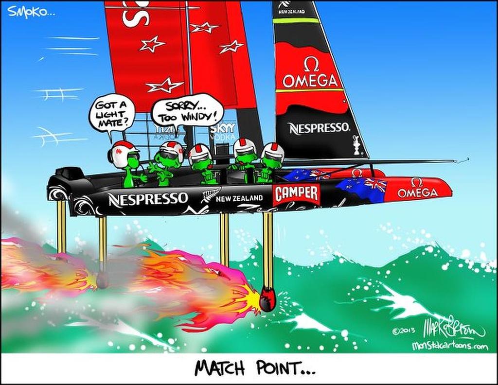 Day 8 - 34th America’s Cup - Emiartes Team NZ are tantalizingly close © Monsta http://www.monsta.co.nz